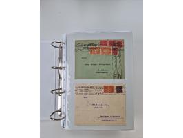 1920/23, umfangreiche Sammlung mit über 4600 Briefen, Karten und Ganzsachen. Dabei interessante Frankaturen, Blockeinheiten, 