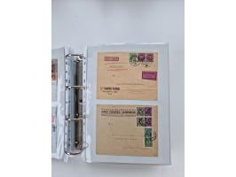 1920/23, umfangreiche Sammlung mit über 4600 Briefen, Karten und Ganzsachen. Dabei interessante Frankaturen, Blockeinheiten, 
