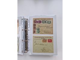 1920/23, umfangreiche Sammlung mit über 4600 Briefen, Karten und Ganzsachen. Dabei interessante Frankaturen, Blockeinheiten, 