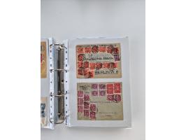 1920/23, umfangreiche Sammlung mit über 4600 Briefen, Karten und Ganzsachen. Dabei interessante Frankaturen, Blockeinheiten, 