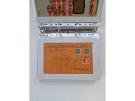 1920/23, umfangreiche Sammlung mit über 4600 Briefen, Karten und Ganzsachen. Dabei interessante Frankaturen, Blockeinheiten, 