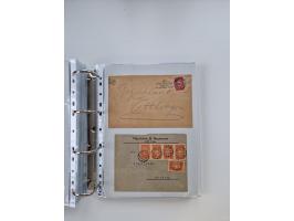 1920/23, umfangreiche Sammlung mit über 4600 Briefen, Karten und Ganzsachen. Dabei interessante Frankaturen, Blockeinheiten, 