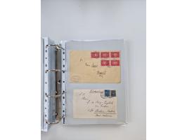 1920/23, umfangreiche Sammlung mit über 4600 Briefen, Karten und Ganzsachen. Dabei interessante Frankaturen, Blockeinheiten, 