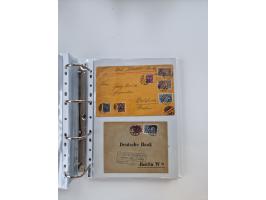 1920/23, umfangreiche Sammlung mit über 4600 Briefen, Karten und Ganzsachen. Dabei interessante Frankaturen, Blockeinheiten, 