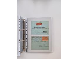 1920/23, umfangreiche Sammlung mit über 4600 Briefen, Karten und Ganzsachen. Dabei interessante Frankaturen, Blockeinheiten, 