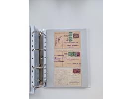 1920/23, umfangreiche Sammlung mit über 4600 Briefen, Karten und Ganzsachen. Dabei interessante Frankaturen, Blockeinheiten, 