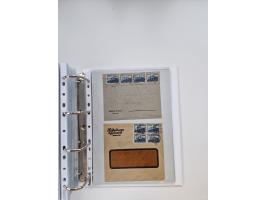 1920/23, umfangreiche Sammlung mit über 4600 Briefen, Karten und Ganzsachen. Dabei interessante Frankaturen, Blockeinheiten, 