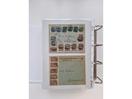 1920/23, umfangreiche Sammlung mit über 4600 Briefen, Karten und Ganzsachen. Dabei interessante Frankaturen, Blockeinheiten, 
