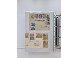 1920/23, umfangreiche Sammlung mit über 4600 Briefen, Karten und Ganzsachen. Dabei interessante Frankaturen, Blockeinheiten, 