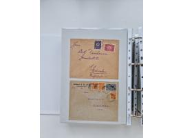 1920/23, umfangreiche Sammlung mit über 4600 Briefen, Karten und Ganzsachen. Dabei interessante Frankaturen, Blockeinheiten, 