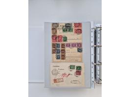1920/23, umfangreiche Sammlung mit über 4600 Briefen, Karten und Ganzsachen. Dabei interessante Frankaturen, Blockeinheiten, 