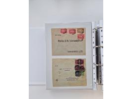 1920/23, umfangreiche Sammlung mit über 4600 Briefen, Karten und Ganzsachen. Dabei interessante Frankaturen, Blockeinheiten, 