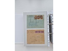 1920/23, umfangreiche Sammlung mit über 4600 Briefen, Karten und Ganzsachen. Dabei interessante Frankaturen, Blockeinheiten, 