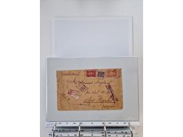 1920/23, umfangreiche Sammlung mit über 4600 Briefen, Karten und Ganzsachen. Dabei interessante Frankaturen, Blockeinheiten, 