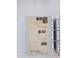 1920/23, umfangreiche Sammlung mit über 4600 Briefen, Karten und Ganzsachen. Dabei interessante Frankaturen, Blockeinheiten, 