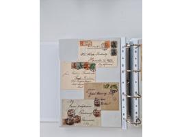 1920/23, umfangreiche Sammlung mit über 4600 Briefen, Karten und Ganzsachen. Dabei interessante Frankaturen, Blockeinheiten, 
