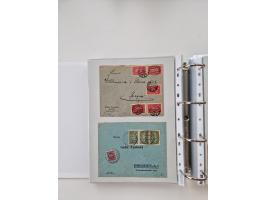 1920/23, umfangreiche Sammlung mit über 4600 Briefen, Karten und Ganzsachen. Dabei interessante Frankaturen, Blockeinheiten, 