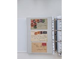 1920/23, umfangreiche Sammlung mit über 4600 Briefen, Karten und Ganzsachen. Dabei interessante Frankaturen, Blockeinheiten, 