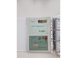 1920/23, umfangreiche Sammlung mit über 4600 Briefen, Karten und Ganzsachen. Dabei interessante Frankaturen, Blockeinheiten, 