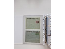 1920/23, umfangreiche Sammlung mit über 4600 Briefen, Karten und Ganzsachen. Dabei interessante Frankaturen, Blockeinheiten, 