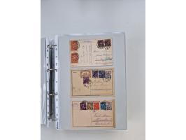 1920/23, umfangreiche Sammlung mit über 4600 Briefen, Karten und Ganzsachen. Dabei interessante Frankaturen, Blockeinheiten, 