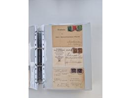 1920/23, umfangreiche Sammlung mit über 4600 Briefen, Karten und Ganzsachen. Dabei interessante Frankaturen, Blockeinheiten, 