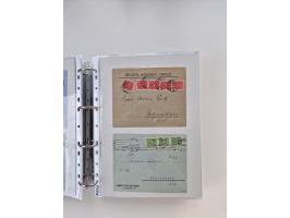 1920/23, umfangreiche Sammlung mit über 4600 Briefen, Karten und Ganzsachen. Dabei interessante Frankaturen, Blockeinheiten, 