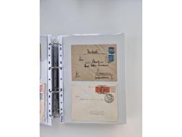1920/23, umfangreiche Sammlung mit über 4600 Briefen, Karten und Ganzsachen. Dabei interessante Frankaturen, Blockeinheiten, 