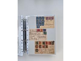 1920/23, umfangreiche Sammlung mit über 4600 Briefen, Karten und Ganzsachen. Dabei interessante Frankaturen, Blockeinheiten, 
