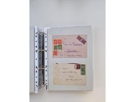 1920/23, umfangreiche Sammlung mit über 4600 Briefen, Karten und Ganzsachen. Dabei interessante Frankaturen, Blockeinheiten, 