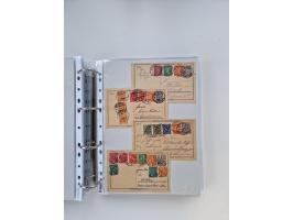 1920/23, umfangreiche Sammlung mit über 4600 Briefen, Karten und Ganzsachen. Dabei interessante Frankaturen, Blockeinheiten, 