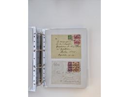 1920/23, umfangreiche Sammlung mit über 4600 Briefen, Karten und Ganzsachen. Dabei interessante Frankaturen, Blockeinheiten, 
