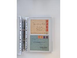 1920/23, umfangreiche Sammlung mit über 4600 Briefen, Karten und Ganzsachen. Dabei interessante Frankaturen, Blockeinheiten, 
