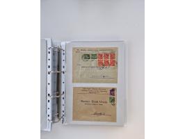1920/23, umfangreiche Sammlung mit über 4600 Briefen, Karten und Ganzsachen. Dabei interessante Frankaturen, Blockeinheiten, 