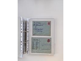 1920/23, umfangreiche Sammlung mit über 4600 Briefen, Karten und Ganzsachen. Dabei interessante Frankaturen, Blockeinheiten, 