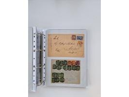 1920/23, umfangreiche Sammlung mit über 4600 Briefen, Karten und Ganzsachen. Dabei interessante Frankaturen, Blockeinheiten, 