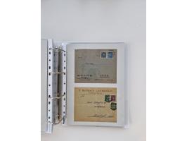1920/23, umfangreiche Sammlung mit über 4600 Briefen, Karten und Ganzsachen. Dabei interessante Frankaturen, Blockeinheiten, 