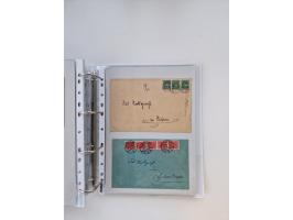 1920/23, umfangreiche Sammlung mit über 4600 Briefen, Karten und Ganzsachen. Dabei interessante Frankaturen, Blockeinheiten, 