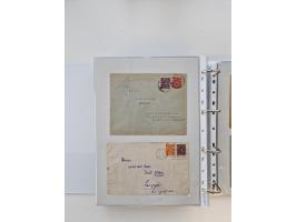 1920/23, umfangreiche Sammlung mit über 4600 Briefen, Karten und Ganzsachen. Dabei interessante Frankaturen, Blockeinheiten, 