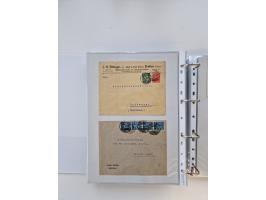 1920/23, umfangreiche Sammlung mit über 4600 Briefen, Karten und Ganzsachen. Dabei interessante Frankaturen, Blockeinheiten, 
