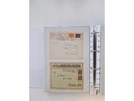 1920/23, umfangreiche Sammlung mit über 4600 Briefen, Karten und Ganzsachen. Dabei interessante Frankaturen, Blockeinheiten, 