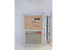 1920/23, umfangreiche Sammlung mit über 4600 Briefen, Karten und Ganzsachen. Dabei interessante Frankaturen, Blockeinheiten, 