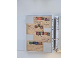 1920/23, umfangreiche Sammlung mit über 4600 Briefen, Karten und Ganzsachen. Dabei interessante Frankaturen, Blockeinheiten, 