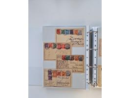 1920/23, umfangreiche Sammlung mit über 4600 Briefen, Karten und Ganzsachen. Dabei interessante Frankaturen, Blockeinheiten, 