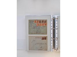 1920/23, umfangreiche Sammlung mit über 4600 Briefen, Karten und Ganzsachen. Dabei interessante Frankaturen, Blockeinheiten, 