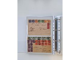 1920/23, umfangreiche Sammlung mit über 4600 Briefen, Karten und Ganzsachen. Dabei interessante Frankaturen, Blockeinheiten, 