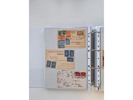 1920/23, umfangreiche Sammlung mit über 4600 Briefen, Karten und Ganzsachen. Dabei interessante Frankaturen, Blockeinheiten, 