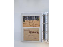 1920/23, umfangreiche Sammlung mit über 4600 Briefen, Karten und Ganzsachen. Dabei interessante Frankaturen, Blockeinheiten, 