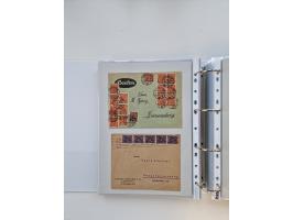 1920/23, umfangreiche Sammlung mit über 4600 Briefen, Karten und Ganzsachen. Dabei interessante Frankaturen, Blockeinheiten, 
