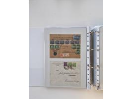 1920/23, umfangreiche Sammlung mit über 4600 Briefen, Karten und Ganzsachen. Dabei interessante Frankaturen, Blockeinheiten, 